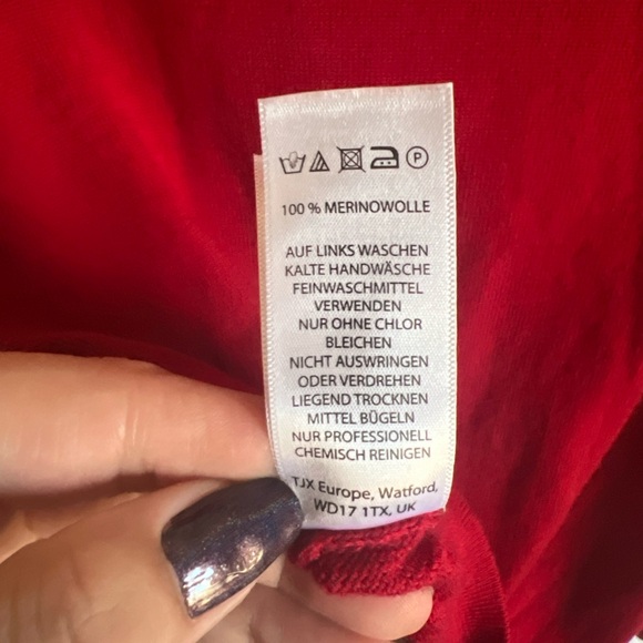 Harrison Davis 100% Fine Merino Men’s Wool Sweater Size Medium - Picture 7 of 7